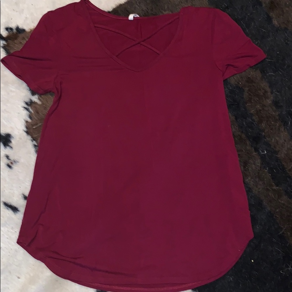 Front Criss Cross Shirt